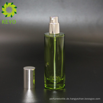 30ml grüne kosmetische Parfüm Glas Pumpflasche